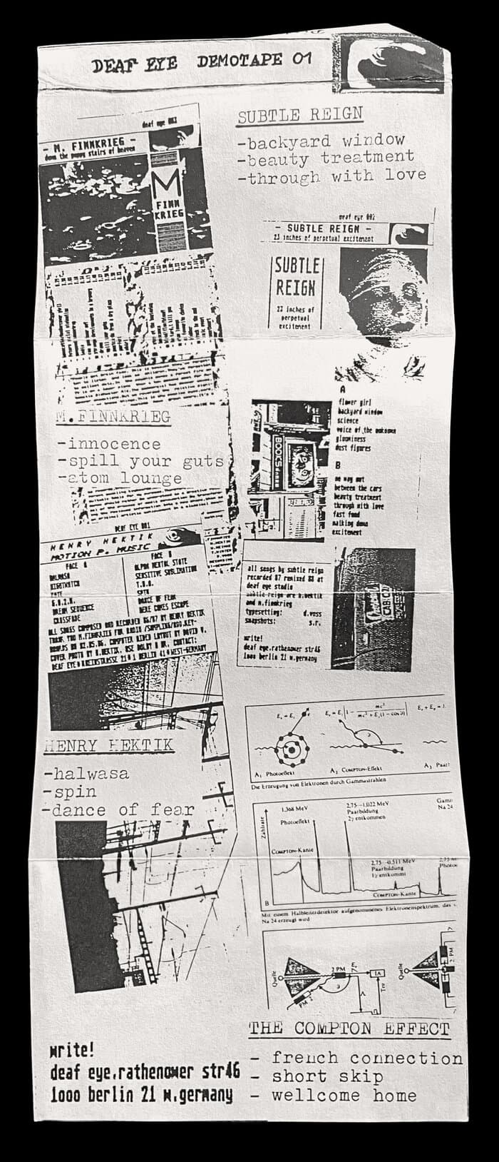 Deaf Eye Demotape 01