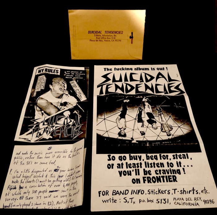 Letter / Correspondences with Chris Phinney of Malice Fanzine