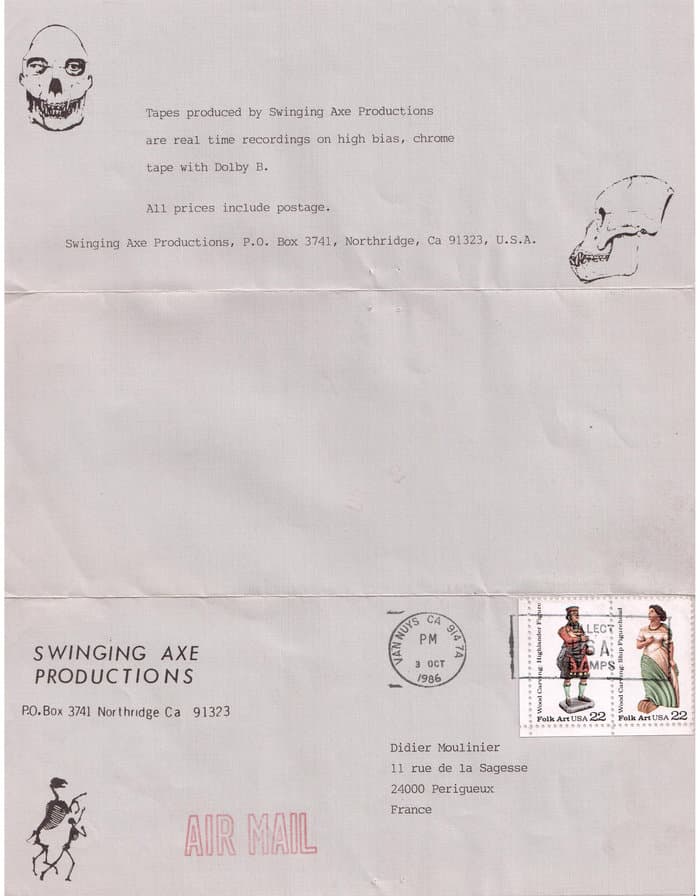 Swinging Axe Productions Catalogue