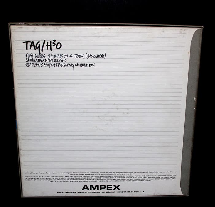 135 original Hafler Trio and H30, Death and Beauty Foundations and other Collaboration-Reels from Mc Kenzie Archive