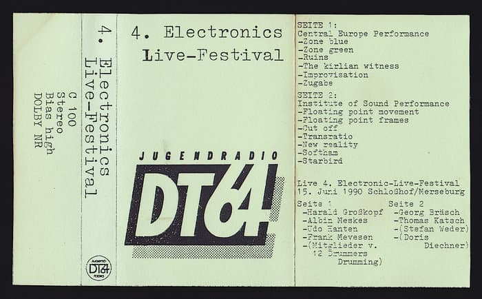4. Electronics Live-Festival (Jugendradio DT64)
