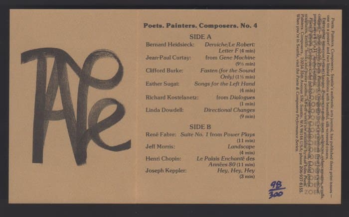 Poets. Painters. Composers. No.4