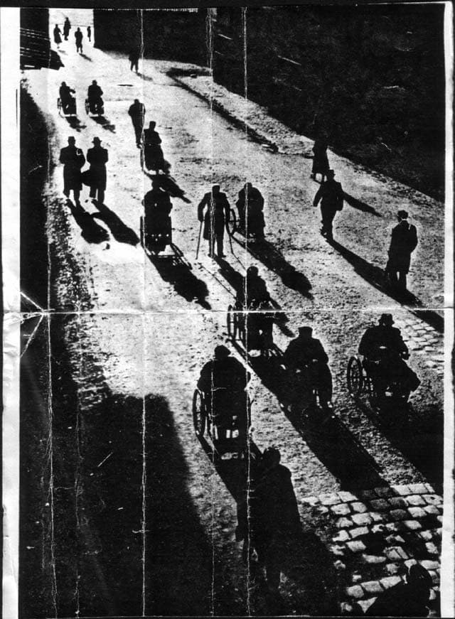 Le defile des epaves