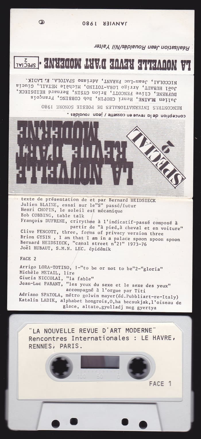 Special 2: La Nouvelle Revue D'art Moderne Nr. 2 (Mai 1978):