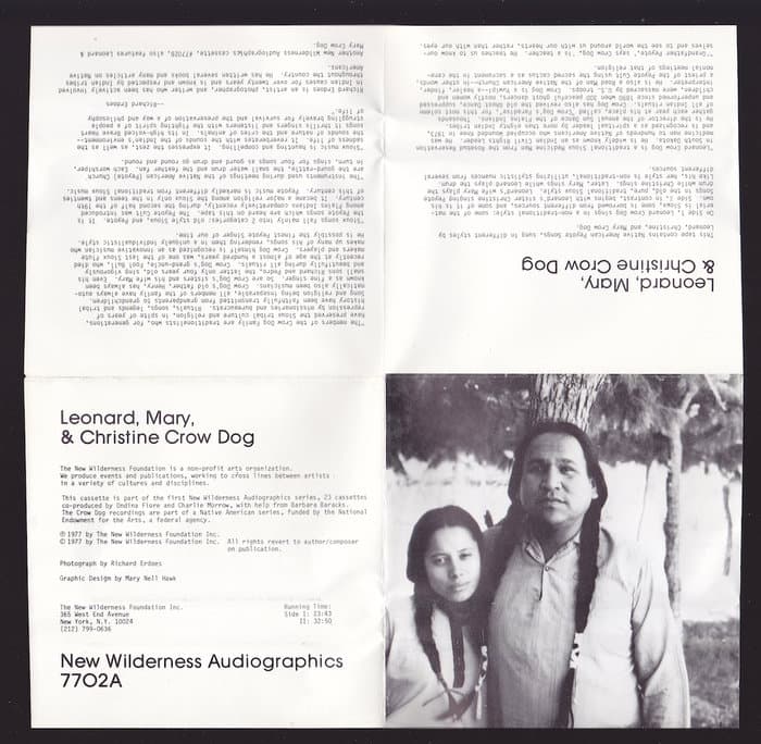 Leonard, Mary, & Christine Crow Dog