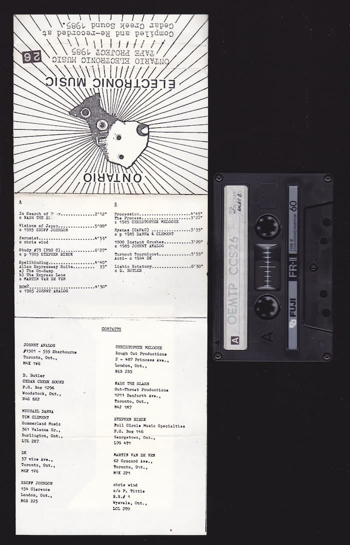 Ontario Electronic Music Tape Project 1985