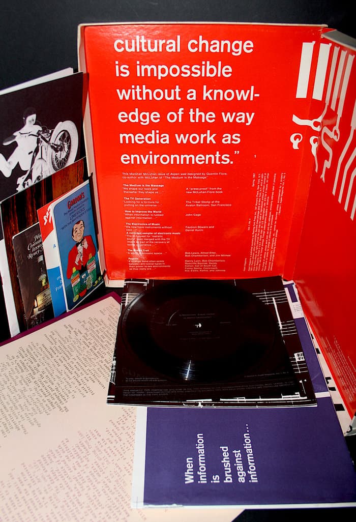 Aspen Magazine No.4 (Vol.1 No.4 (with Gordon Mumma / Mario Davidowsky Flexi)