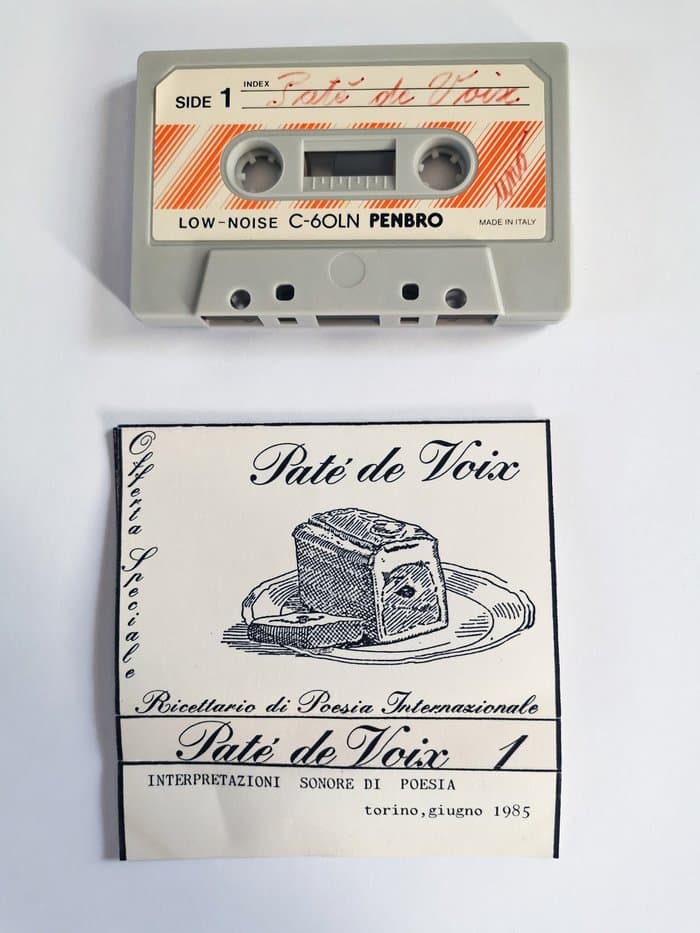 Pate de Voix Vol.1 Interpretazioni Sonore di Poesia
