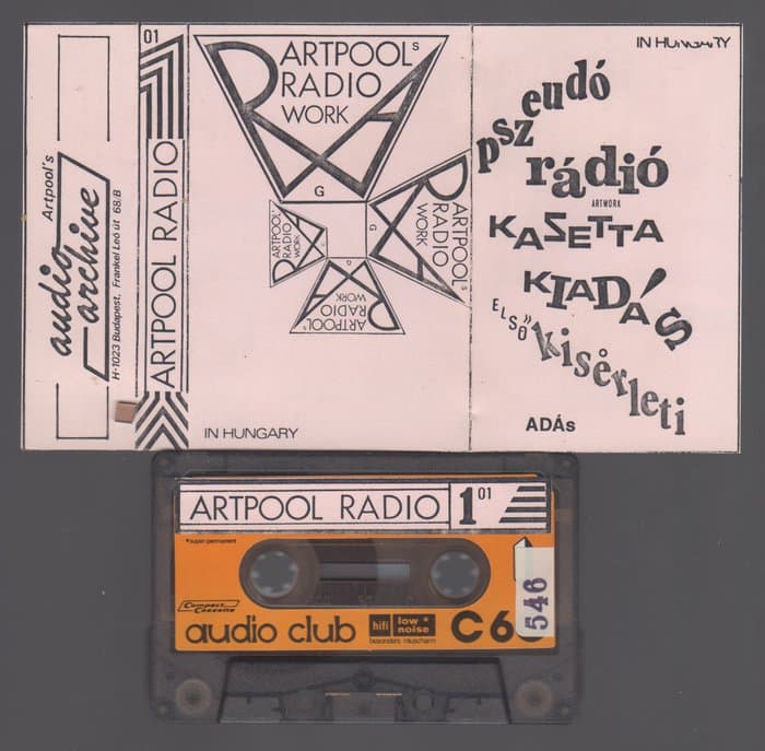 RADIO ARTPOOL No. 1 casette-radio, radio-work