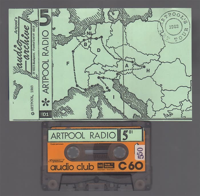 RADIO ARTPOOL No. 5 casette-radio, radio-work