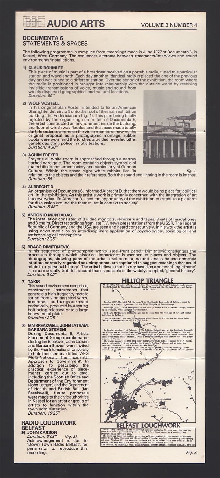 Documenta 6 / From A Coded World