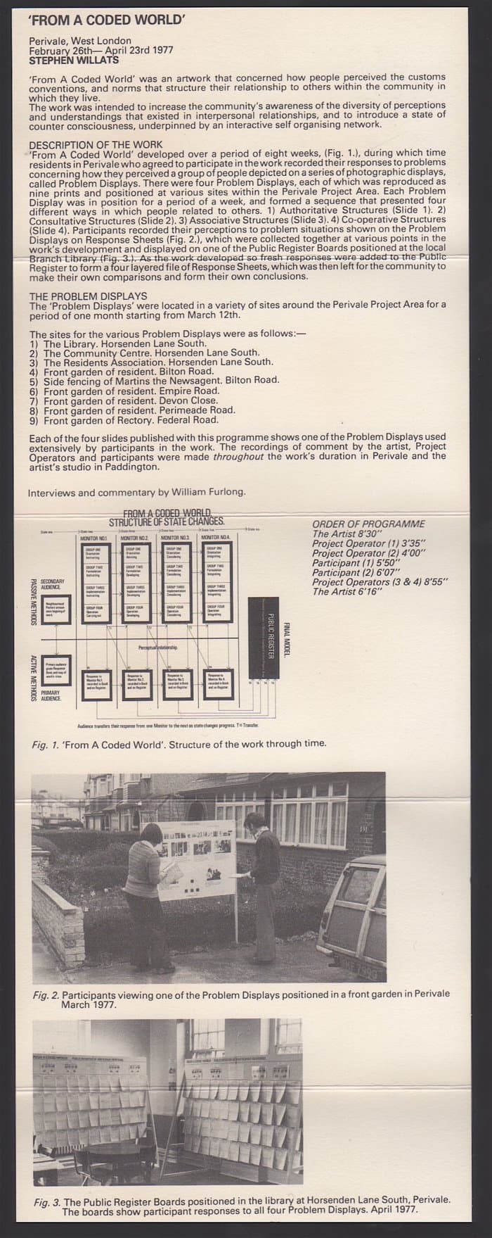 Documenta 6 / From A Coded World