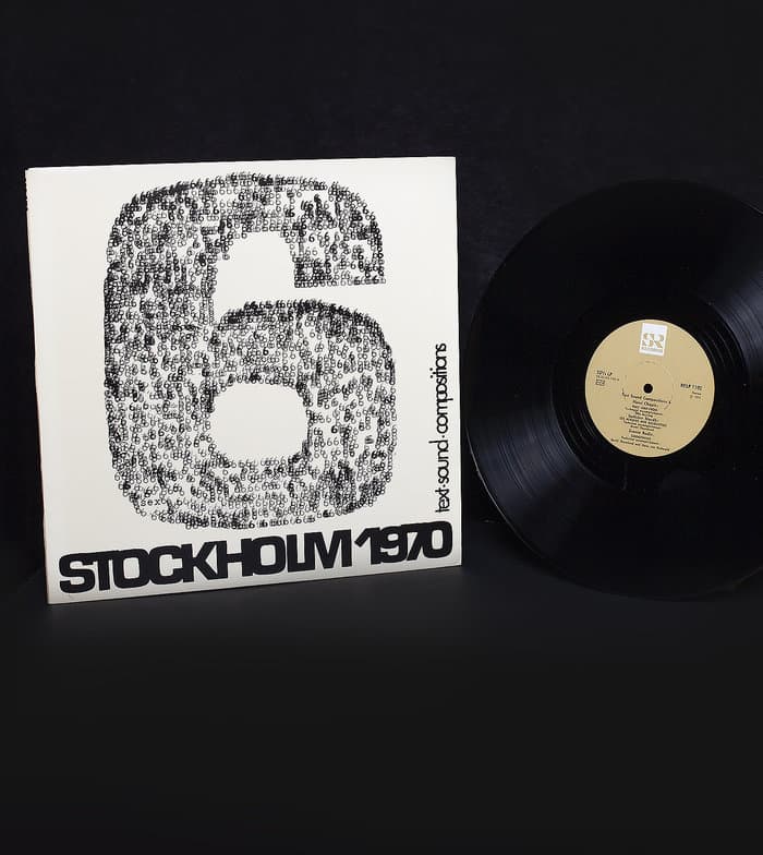 Text-Sound Compositions 6: A Stockholm Festival 1970