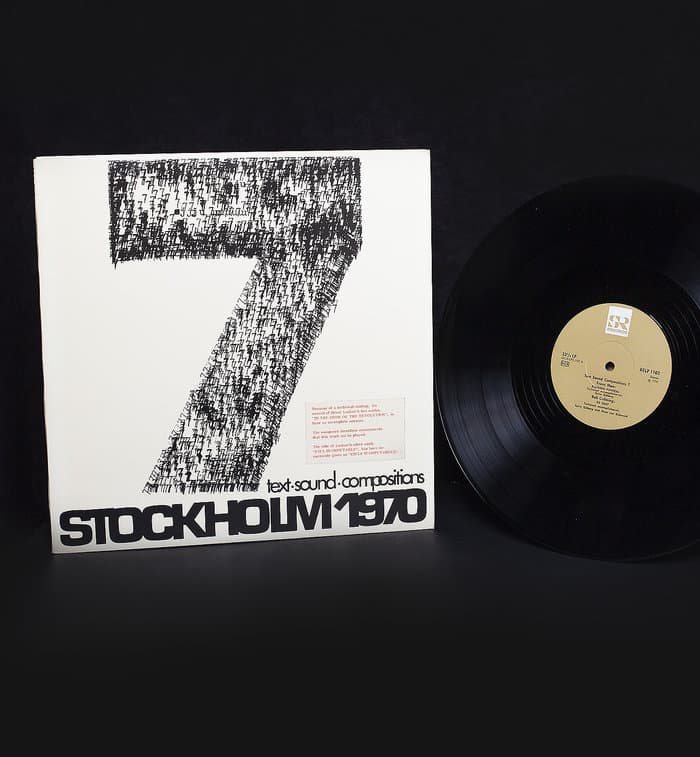 Text-Sound Compositions 7: A Stockholm Festival 1970