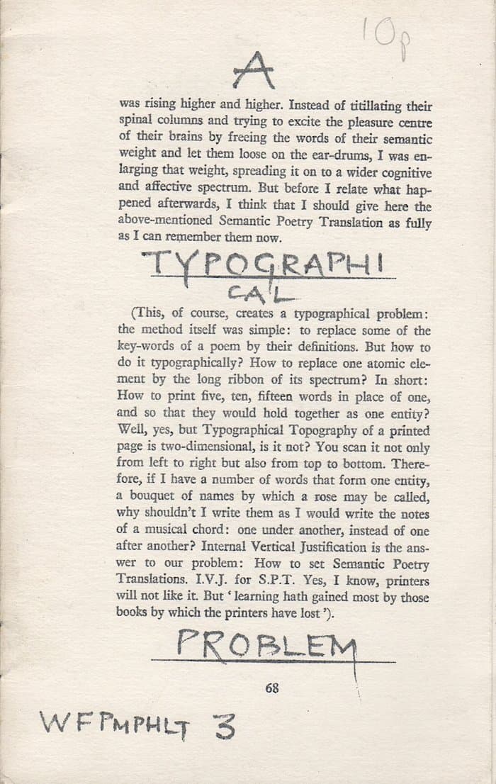 WFPhmphlet 3 a typographical problem