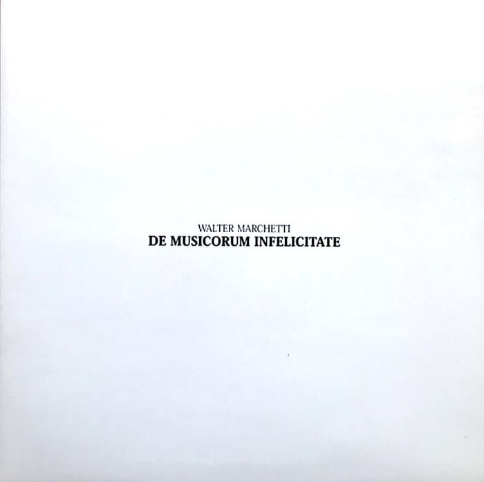 De Musicorum Infelicitate