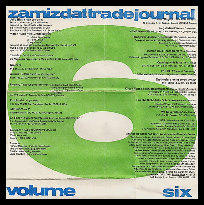 Zamizdat Trade Journal Volume 6