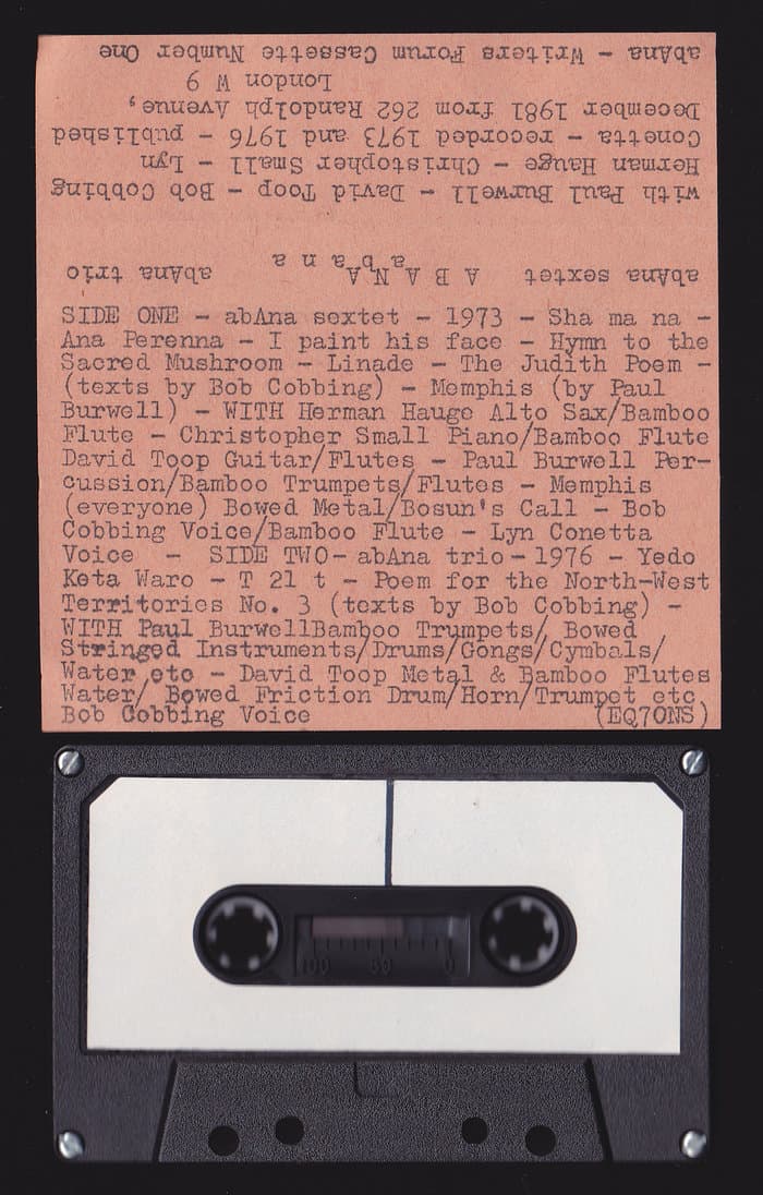 Abana Sextet / aBana Trio - Recordings 1973-1976