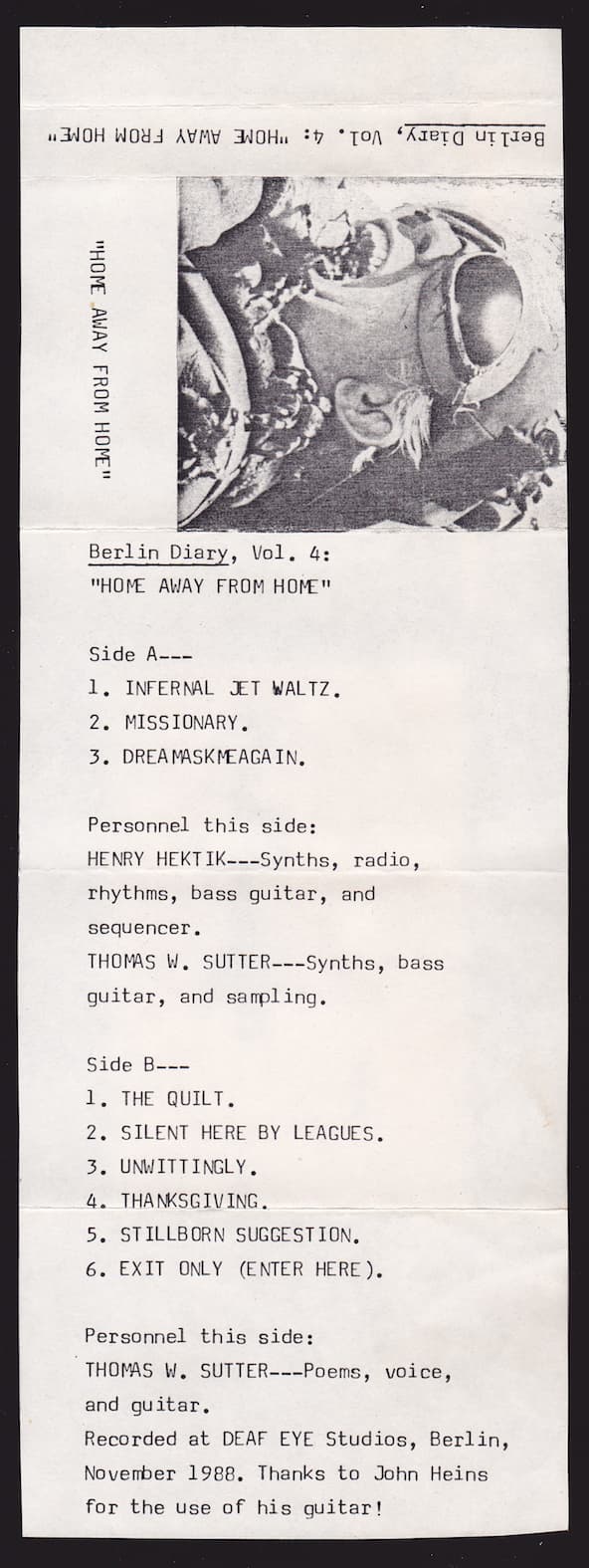 Berlin Diary: Volume 4 - Home Away From Home