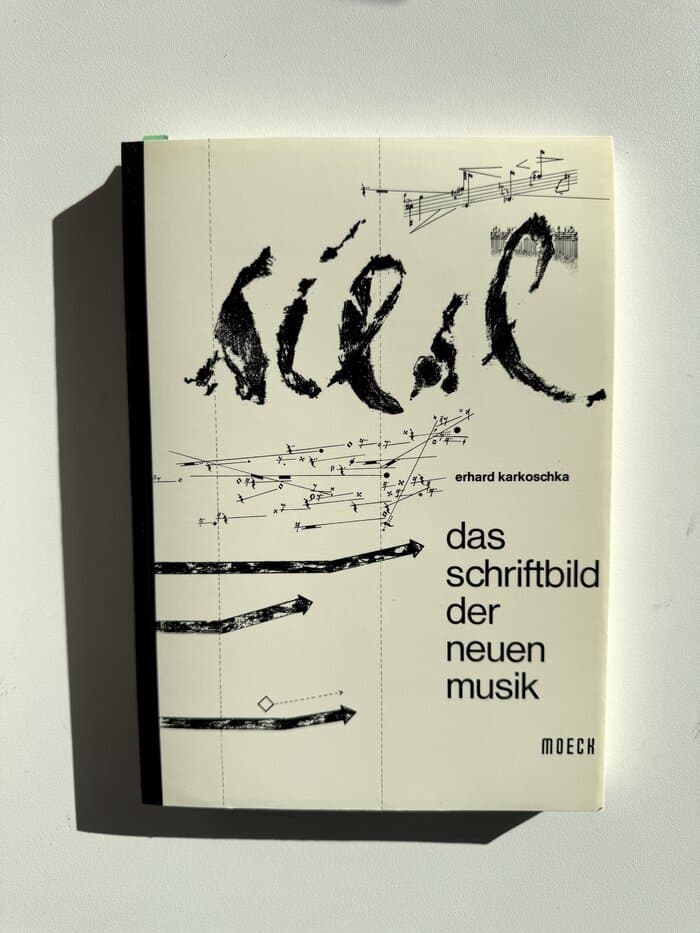 Das Schriftbild der Neuen Musik: Bestandsaufnahme neuer Notationssymbole Anleitung zu deren Deutung, Realisation und Kritik (Edition Moeck)