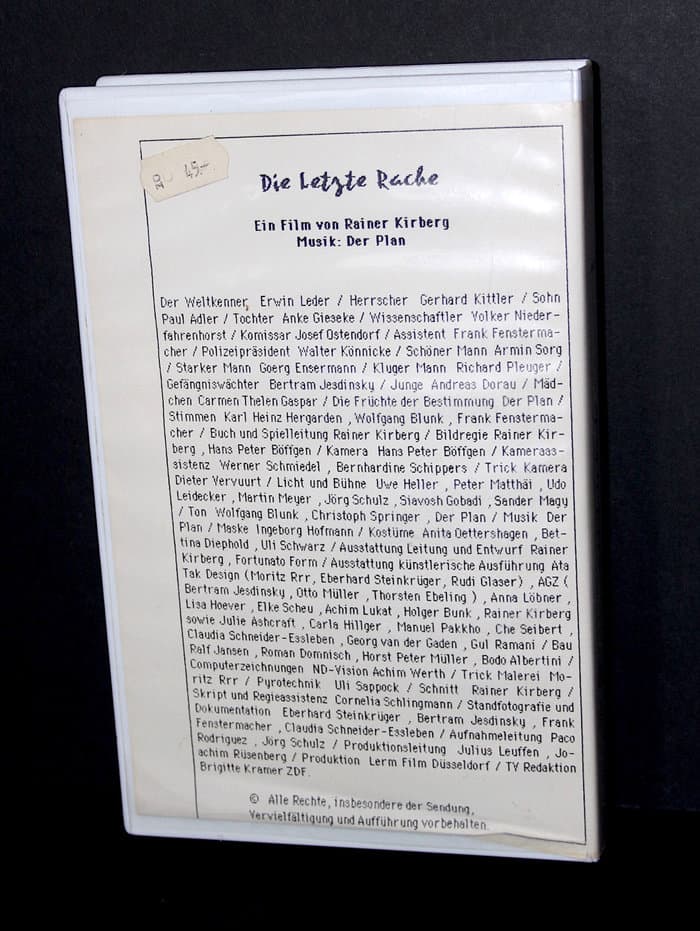 Die letzte Rache