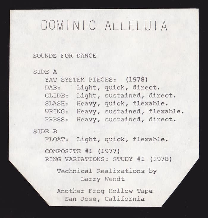 Sounds for Dance