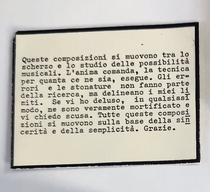 Tributo A Pasquale Zambuto (Claustrofobie Mondane)