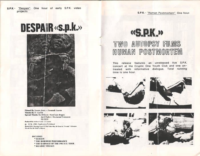 Fresh Sounds Video Catalogue 1985