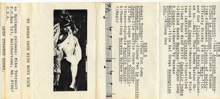 My Dream Date With Boyd Rice