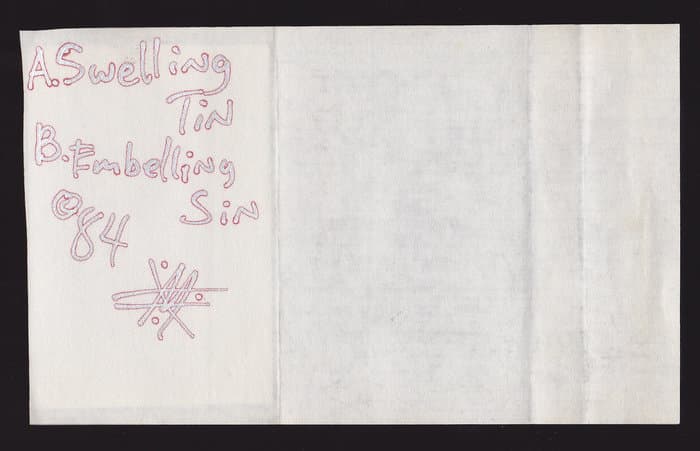 Swelling Tin/Embelling Sin