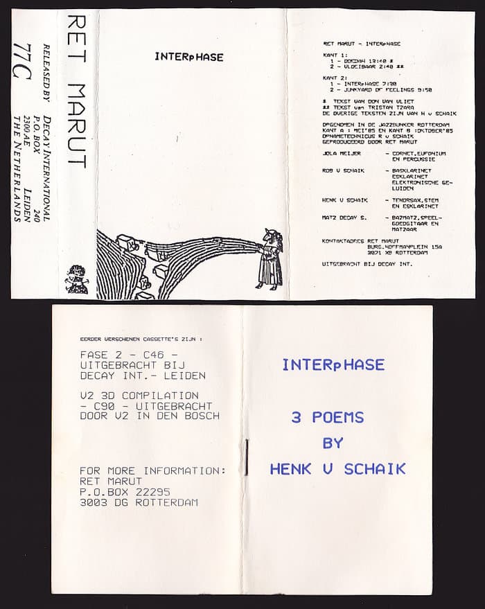 Interphase (3 Poems By Henk V Schaik)