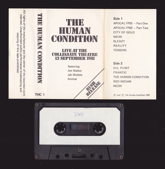 Live At The Collegiate Theatre 13 September 1981