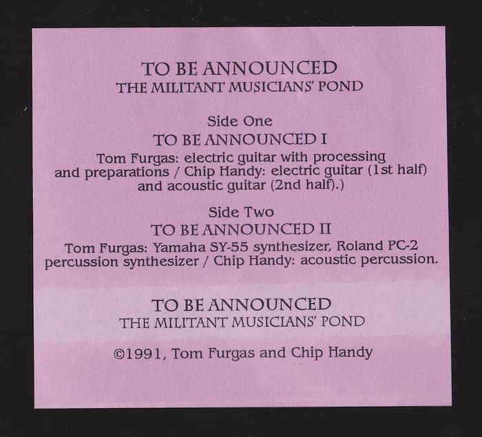 The Militant Musicians Pond