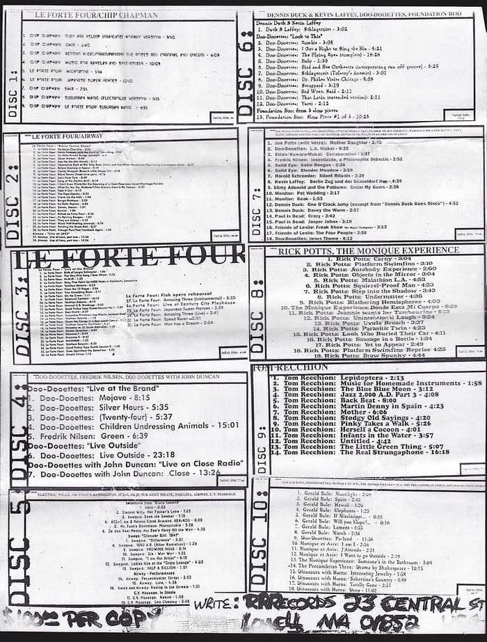 The Lowest Form Of Music - Sampler